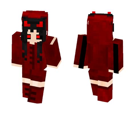 Download Red Devil Girl Minecraft Skin For Free Superminecraftskins