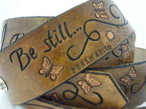 Bible Verse Belt Custom Leather Belt With Inspirational By Geralyn