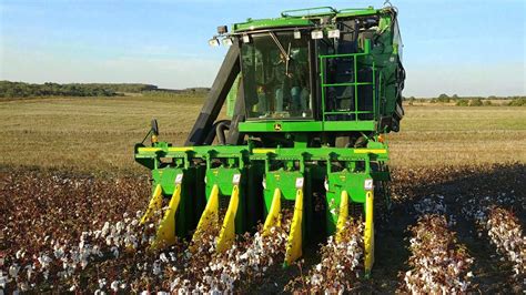 John Deere 9970 Cotton Harvest 2017 Youtube