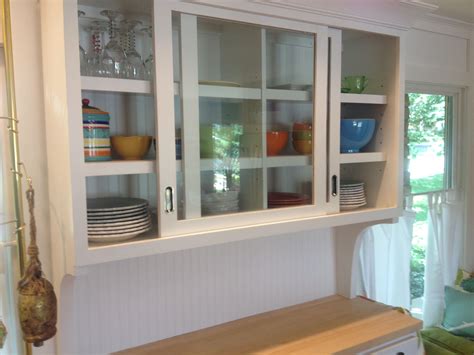 Then you find they sell one depth shelf we make shelves in 1/16 increments so you can get a sliding shelf that actually fits your cabinet. Kitchens | Kitchen cabinets sliding doors, Glass cabinet ...