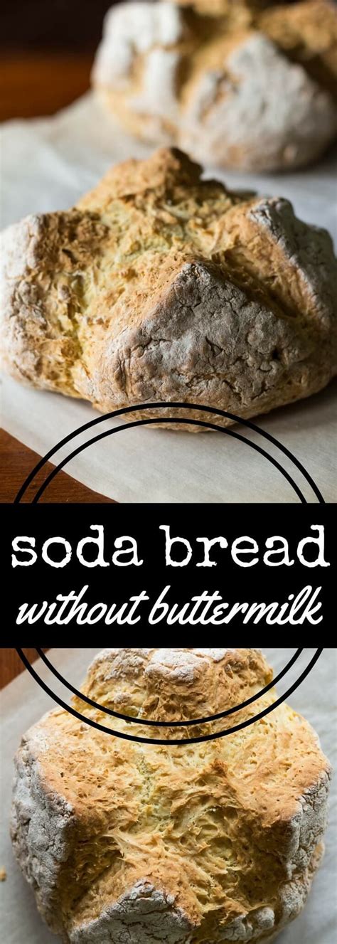 Easy banana bread recipe without baking soda. Soda Bread Without Buttermilk | Recipe | Soda bread, Soda ...
