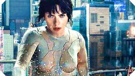 Ghost In The Shell Scarlett Johansson Science Fiction 2017 Nouvelle Bande Annonce Teaser