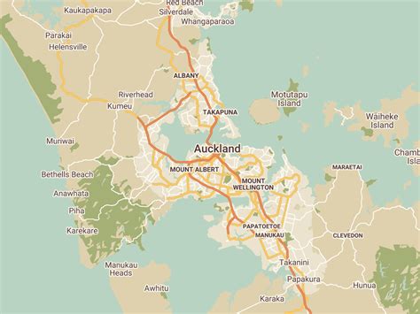 Auckland Map Dj4you