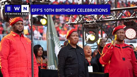 Top Quotes Julius Malema On The Effs 10th Birthday Youtube