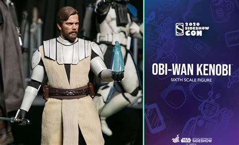 Hot Toys General Obi Wan Kenobi The Clone Wars Sixth Scale Figure