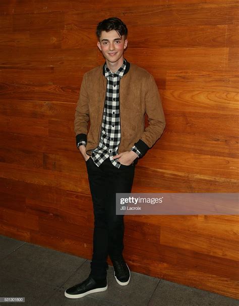 Afterlife, back on the wall, hit & run. Greyson Chance poses for a portrait at the YouTube Space ...