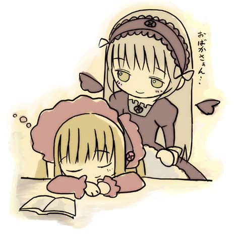 Suigintou And Shinku Rozen Maiden Danbooru