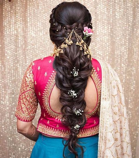 120 Bridal Hairstyles For Your Wedding And Related Ceremonies Indian Hairstyles Indian