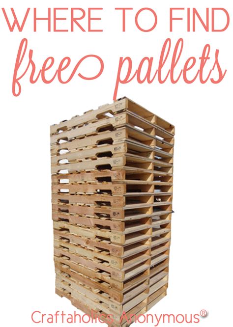 You can get the best discount of up to 73% off. Where To Find Free Pallets | Craftaholics Anonymous ...