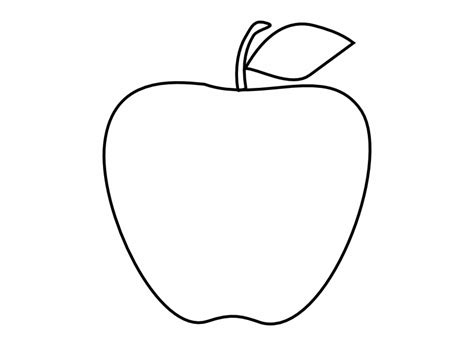 Small Apple Shape Black And White Transparent Png Download 513757