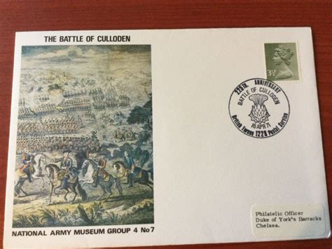 The Battle Of Culloden National Army Museum Cover 1971 Ebay