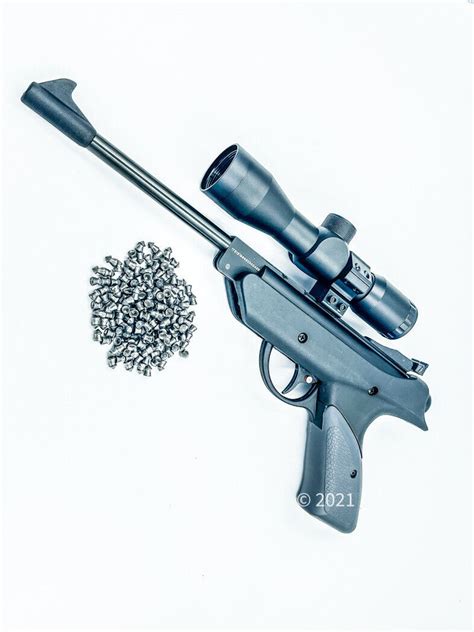 55mm Pistol Air Pellet Gun Safety 22 Caliber Pellets Hunting Target