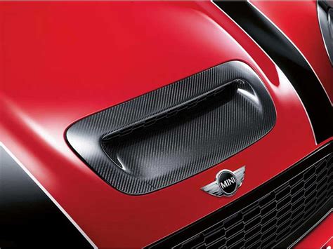 Mini Cooper Hood Scoop Carbon Fiber Jcw Gen3 F55 F