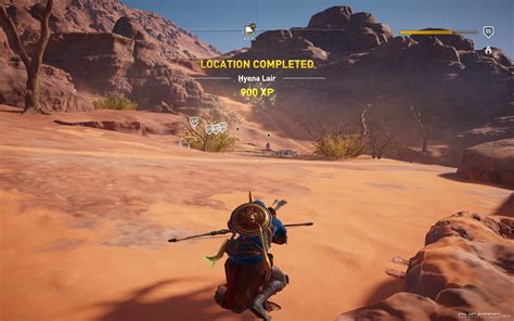 Assassin S Creed Origins Guide Walkthrough Yebu Nome Hyena Lair