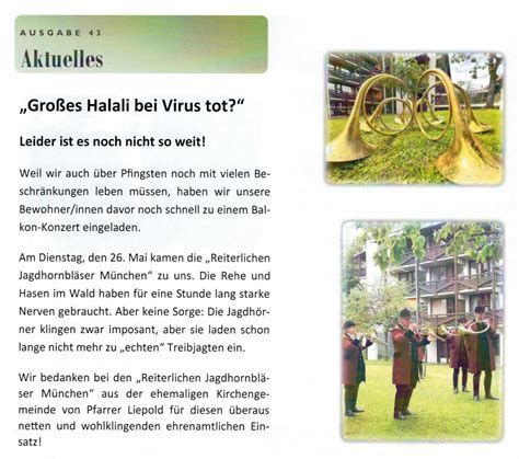 Das haus geht auf das mutterhaus für. Reiterliche Jagdhornbläser München e.V.