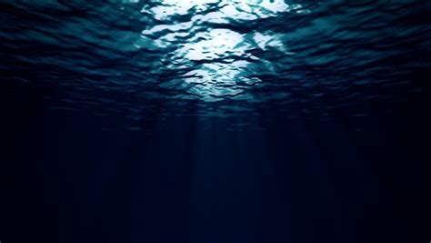 Under The Deep Dark Sea Stock Footage Video 3865007 Shutterstock