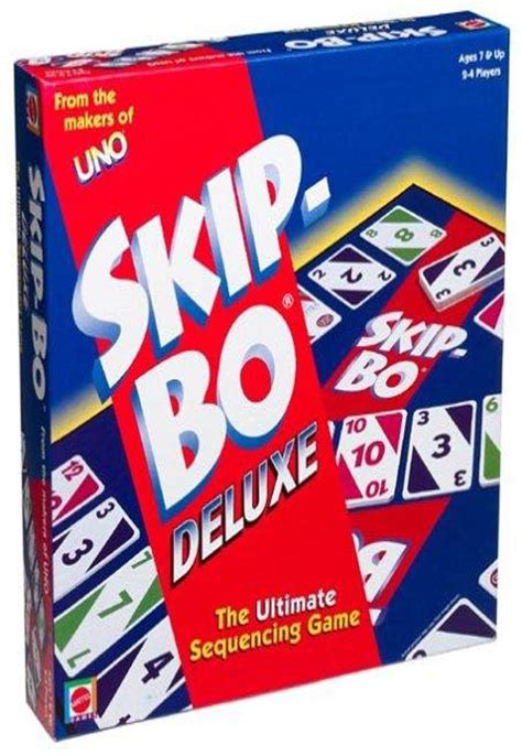 Buy Mattel Games Skip Bo Deluxe Card Game Online At Desertcartuae