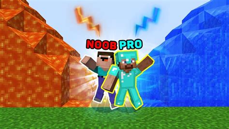 Minecraft Noob Vs Pro How To Get Superpowers In Minecraft Animation