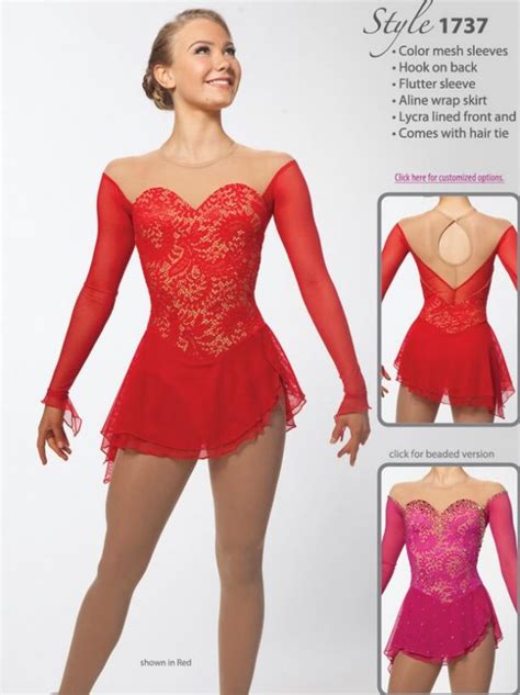Red Ice Dresses For Women Lace Brad Griffies Bn1730 No Crystals