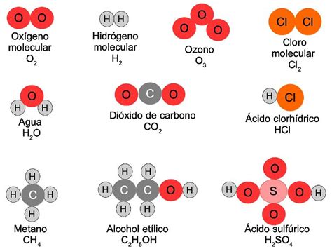 Qué Es Una Molécula Concepto Ejemplos Y Características