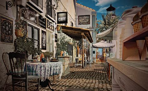 Le Petit Café Damandine Location Sainte Rose Sur Mer Flickr