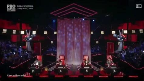 The Voice Romania Judges Went Crazy Over Pinays Blind Audition
