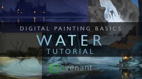 Painting Water Tutorial Digital Painting Basics Concept Art Youtube