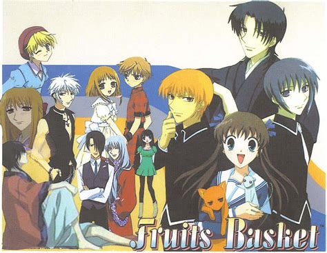 Download Fruits Basket Anime Characters Poster 2001 Wallpaper