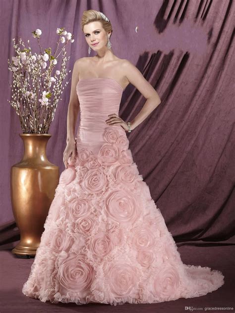 rose pink wedding dress best wedding dress for pear shaped check more at