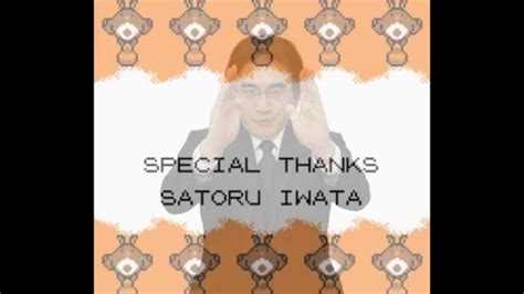 Tribute To Satoru Iwata Rip [1959 2015] Thanksiwata Youtube