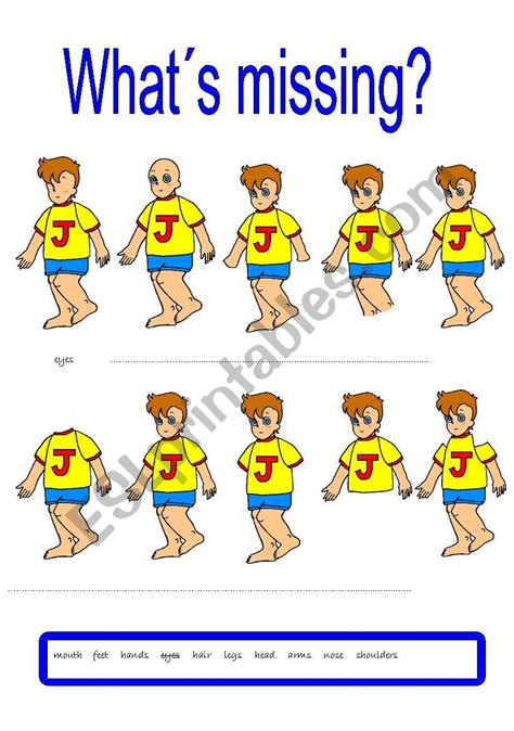 Finish The Drawing What S Missing Worksheet Education Com What S