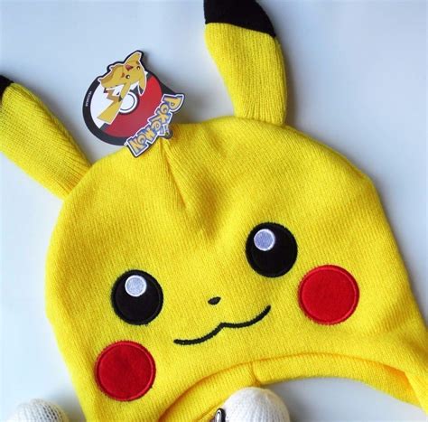 Maybe you would like to learn more about one of these? Pokemon Pikachu Pokeball Laplander Knitted Beanie Hat One ...