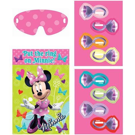 I hope you enjoyed this minnie mouse themed party favors, decor, and more! Disney Minnie Mouse Bowtique Party Game from ...