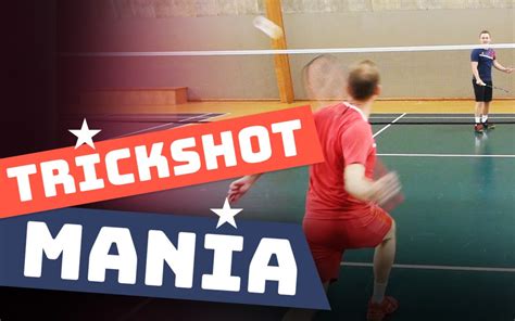Trick Shot Mania Badminton Famly