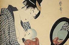 breastfeeding utamaro child mother japanese historical kitagawa pinturas geisha lactancia japanska painting pintura normalize japan vintage 1700s depicting prints arte