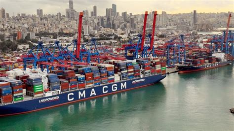 Cma Cgm Group Awarded Concession Of Beirut Port Container Terminal