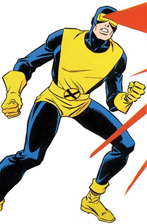 Cyclops Marvel Comics X Men Profile 1 Character Notes