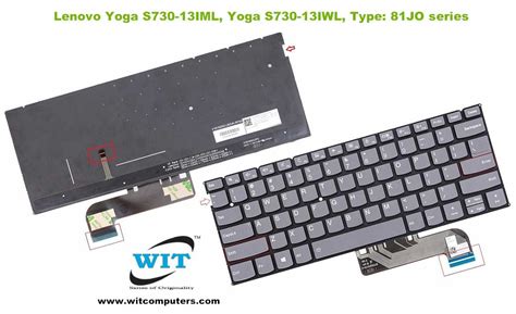 Laptop Internal Keyboardkeypad For 133 Lenovo Yoga S730 13iml Yoga