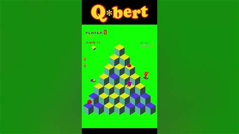 Qbert Qbert Arcade Game 1982 Shorts Youtube