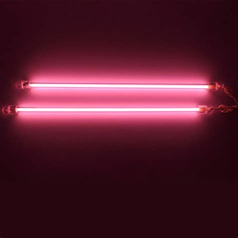 2x Pink 12 Car Ccfl Cold Cathode Neon Tube Light Lamp Lamps
