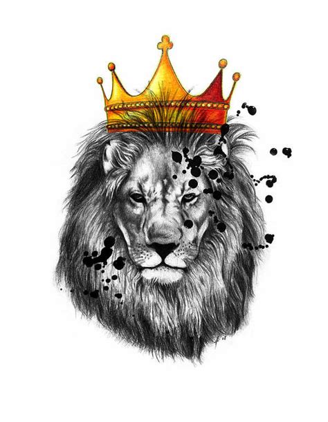 Lion King Art Print By Mark Ashkenazi