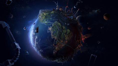 Planet Earth Space Hd And Desktop Wallpaper All The Latest And Exclusive Hd Wallpapers From