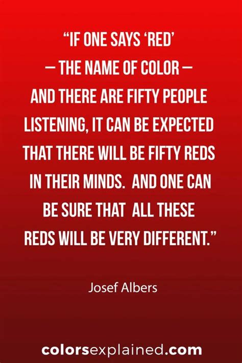Svijest Namjeran Zavist Red Colour Quotes Pripjev Pričekaj Minutu Ugljen