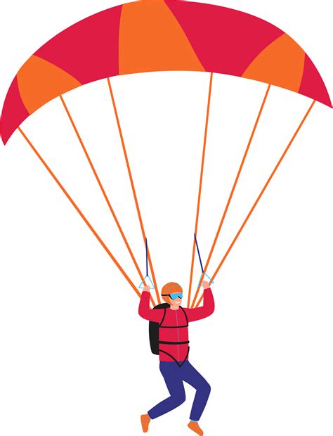 Parachute Clipart Transparent Background