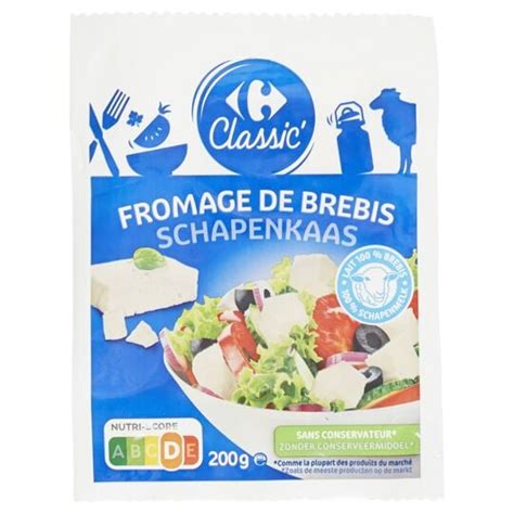 Fromage de Brebis pour apéritif et salade CARREFOUR CLASSIC le