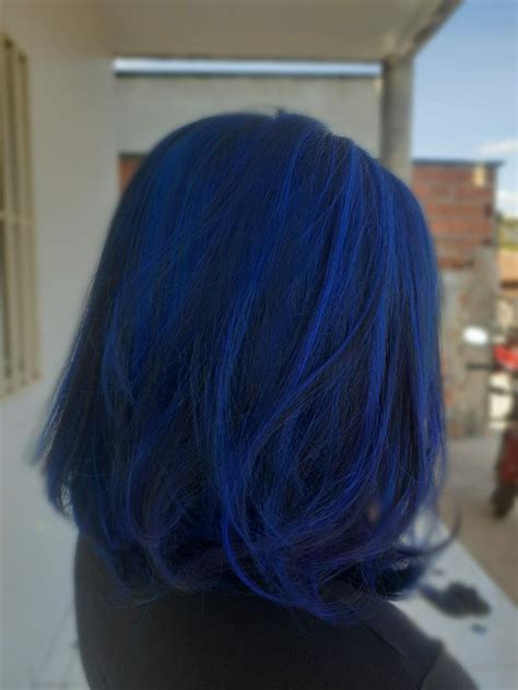 Pin By Deanna Padilla On Hairand Nails Light Blue Hair Bright Blue