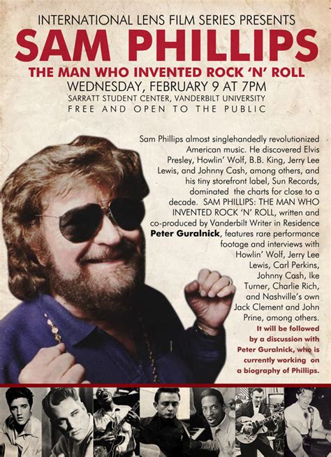 Documentary On Rock N Roll Pioneer Sam Phillips To Be Screened At