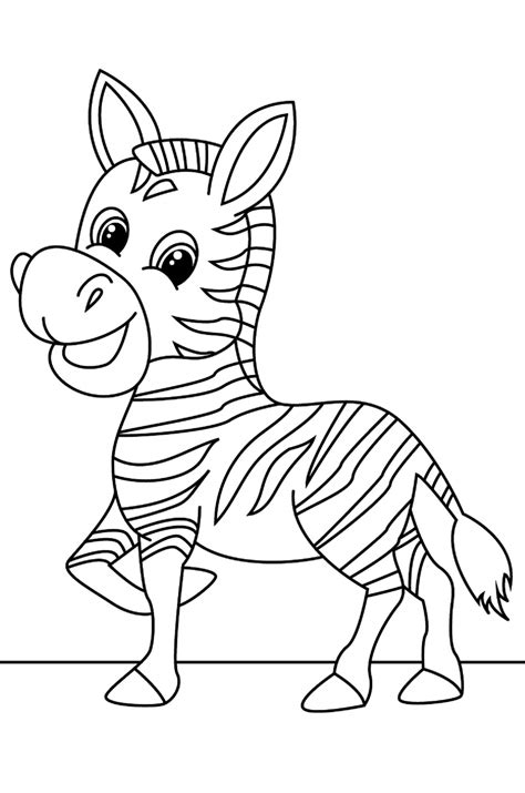 Explore 81 Newest Zebra Coloring Pages Download And Print For Free