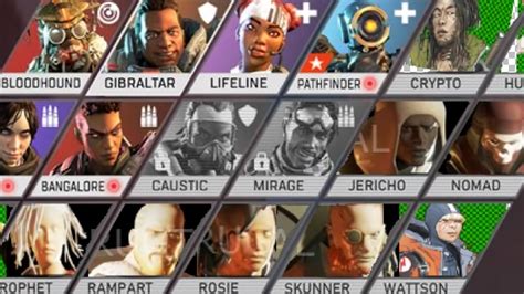 Apex Legends Dataminers Make A Lovely Select Screen For 10 Seemingly