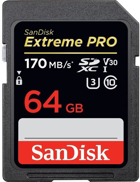 The best value sd card money can buy in mid 2020 is the sandisk extreme pro uhs i 64gb. SanDisk Extreme Pro 64GB SDXC Class 10 UHS-I - Senukai.lt